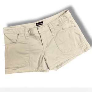 Vintage y2K WET SEAL Low Rise Micro Cargo Shorts sz 7